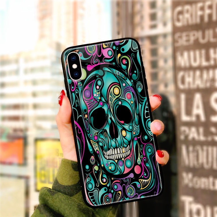 Ốp Lưng Iphone 12 pro max đẹp Đầu Lâu_299 RedBox 6s/6s plus/7/7plus/8/8plus/x/xs/xs max/11//12/12 promax