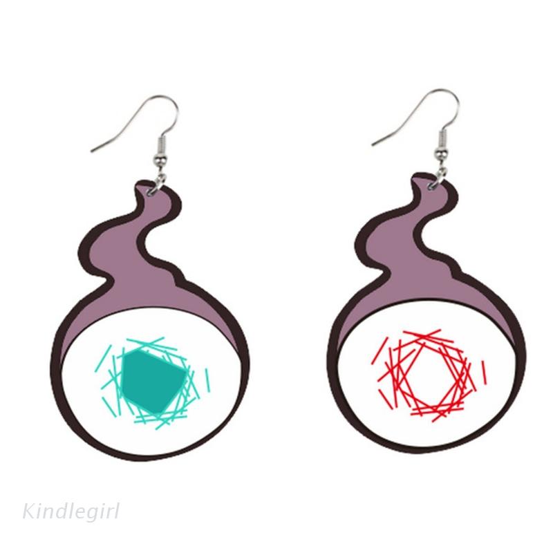 Bông tai dáng dài hình anime Hanako-kun bằng acrylic sáng tạo