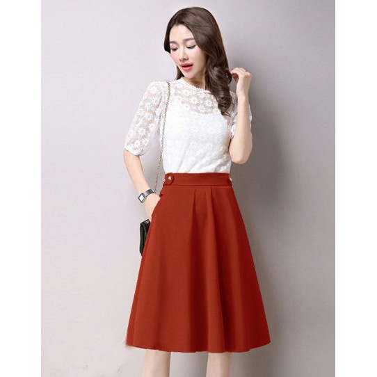 Chân Váy Xòe Nana Cách Điệu Lưng Thời Trang Công Sở❣️𝑭𝒓𝒆𝒆𝒔𝒉𝒊𝒑❣️[Giá gốc tận xưởng]Chất Tuyết Mưa | BigBuy360 - bigbuy360.vn