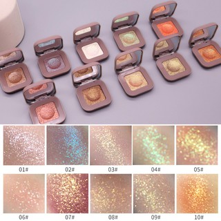 NOVO Monochrome High Flash 10 Color Eyeshadow【F】