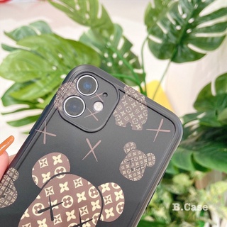 Ốp lưng iphone IMD GẤU KAWS PHỐI L.V CHỐNG BẨN