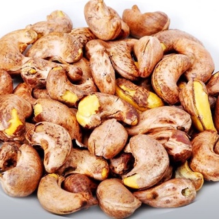 500g hạt điều rang muối chưa bóc vỏ lụa hàng loại 1