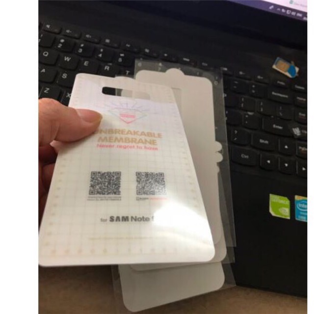 Miếng Dán Mặt Lưng PPF Dành Cho Samsung Note 9