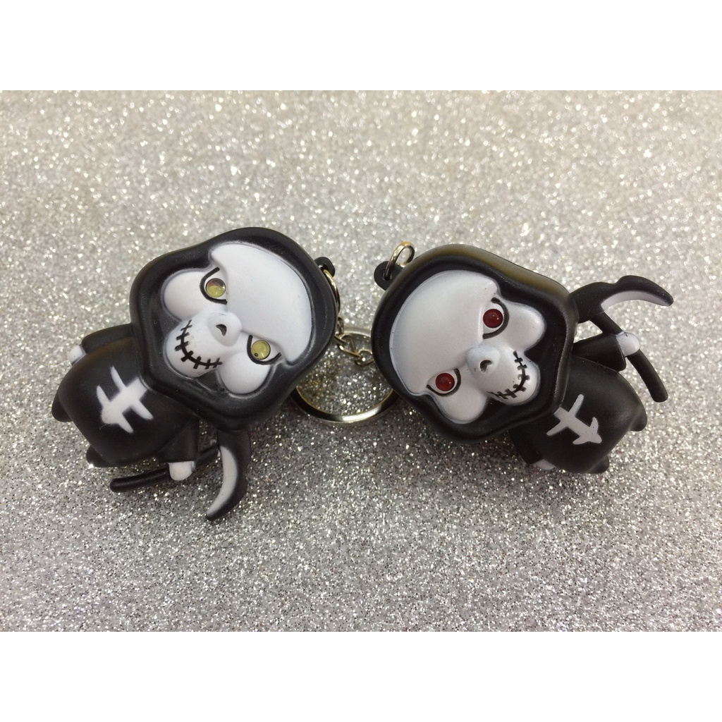 Móc Khóa HÌNH THẦN CHẾT Phát Sáng Đèn Led Có Nhạc Có Đèn 3 trong 1 phong cách độc đáo cá tính xả stress hoặc làm quà