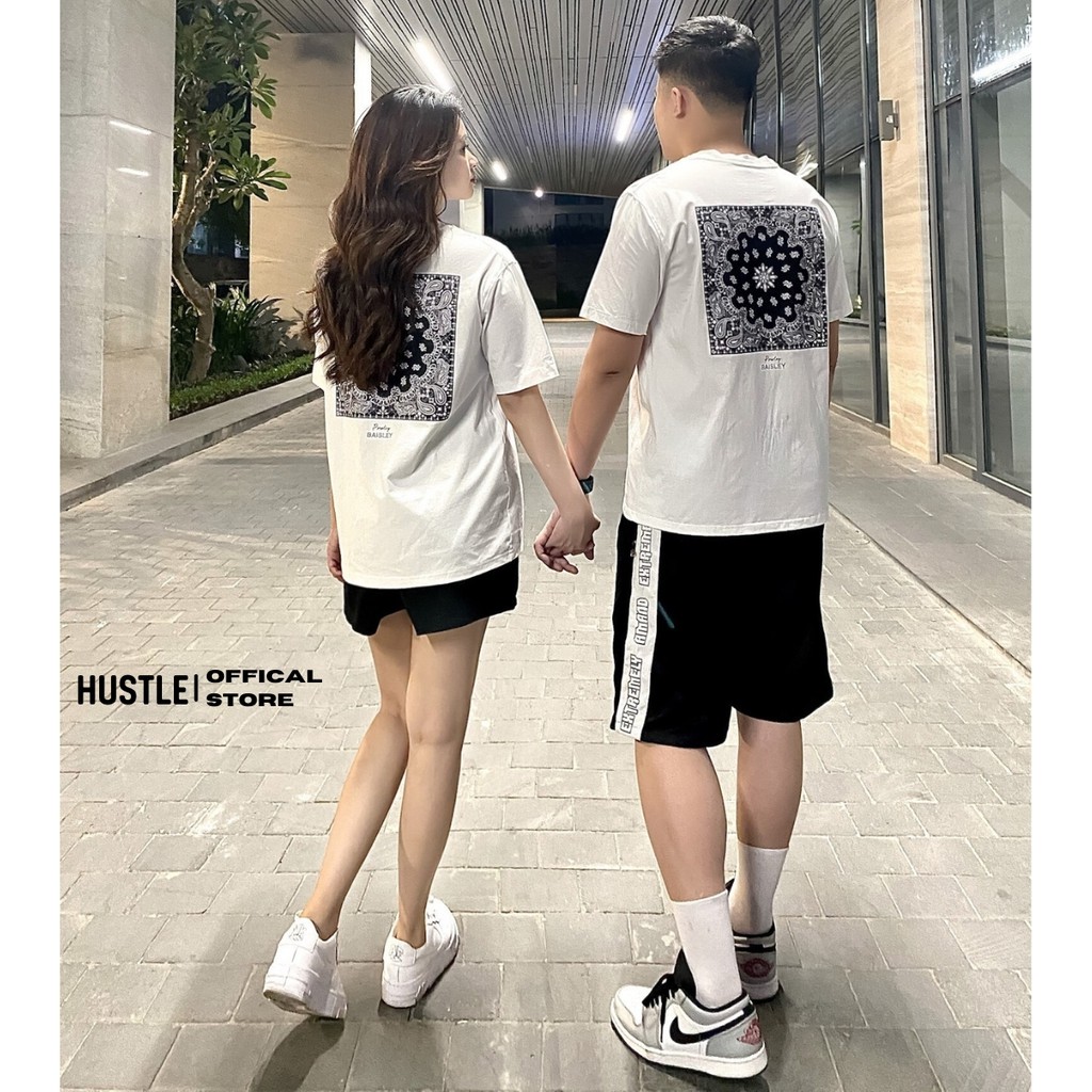 Áo thun local brand unisex nam nữ tay lỡ &quot;Bandana&quot; - cotton premium cao cấp full size