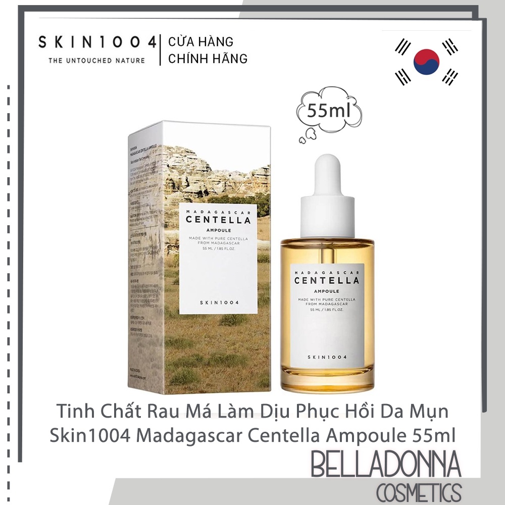 [3 SIZE] [CHÍNH HÃNG] Tinh Chất Rau Má Làm Dịu, Phục Hồi Da Mụn Skin1004 Madagascar Centella 100 Ampoule
