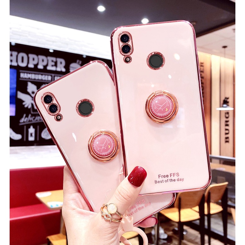 ỐP LƯNG SILICON XIAOMI REDMI NOTE 7, REDMI 7 KÈM IRING SANG TRỌNG