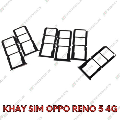 Khay sim oppo reno 5 4g đen ,bạc