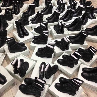 🌈😍🤩 Boot thu đông 2020 cổ nhăn gót thấp cao cấp🌼🤩🦚
