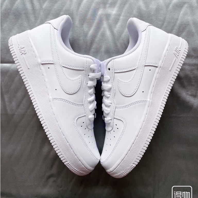 Giày sneaker AF1 trắng full vệt nâu đen xám Hot trend nam nữ, Giày thể thao FORCE 1 trắng dùng đi học,tập gym,chạy bộ
