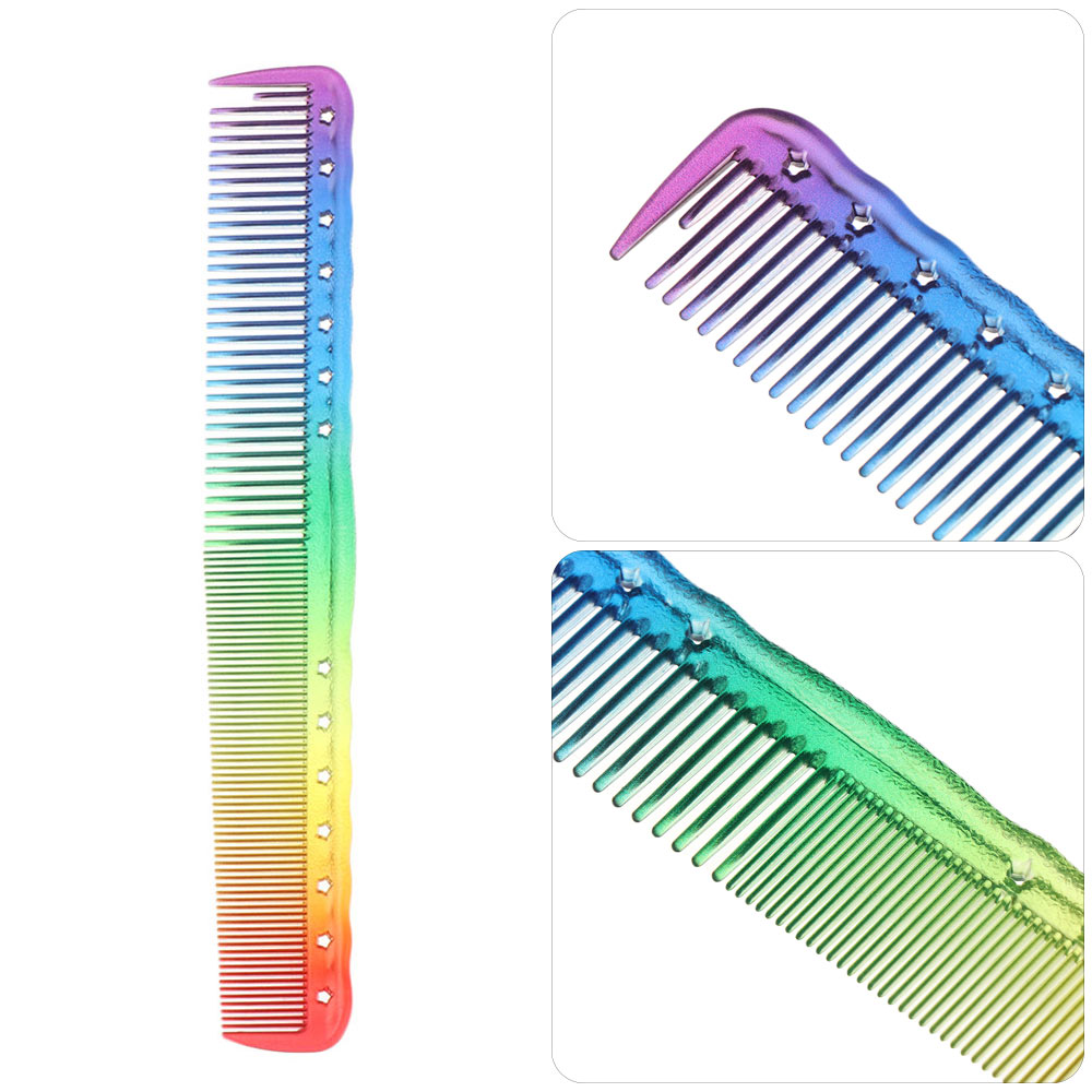 Lược Chải Tóc Bằng Nhựa Trong Suốt Thiết Kế Nhỏ Gọn Tiện Dụng