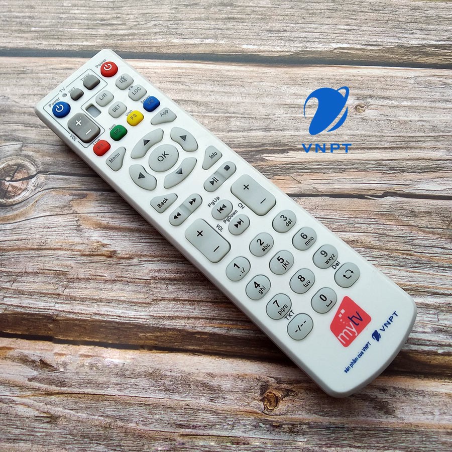 Điều khiển MyTV dòng ZTE có ''Học Lệnh'' cho đầu kỹ thuật số TvBox VNPT. (Mẫu số 2)