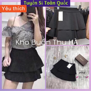 [ Sẵn video + Ảnh thật ] Chân váy xòe 2 tầng cực đẹp
