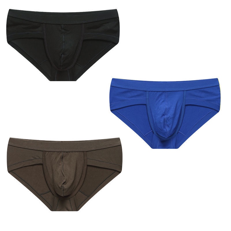 Bộ 3 Quần Lót Boxer Lưng Thấp Thoáng Khí Thời Trang Mùa Hè Cho Nam