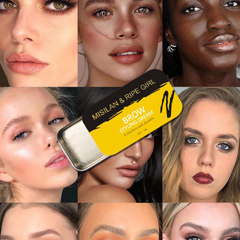 [Hàng mới về] Sáp Tạo Kiểu Lông Mày Ripe Chống Thấm Nước Lâu Trôi Tiện Dụng