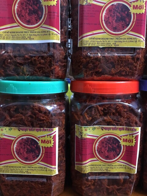 Nowship - 500g THỊT BÒ KHÔ SỢI