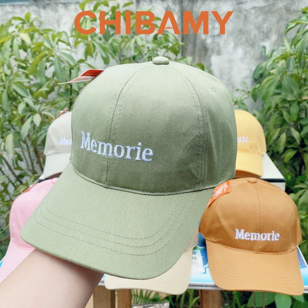 Nón Lưỡi Trai Nam Nữ Memorie  chất kaki đẹp