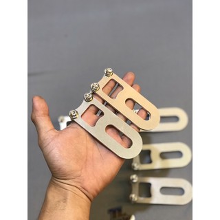 Nẹp gấp nhôm luôn ốc cho xe gấp vuông