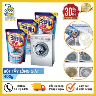 Vệ Sinh Máy Giặt, Bột Tẩy Lồng Máy Giặt Hàn Quốc Gói 450G - Siêu Tiện Dụng Dành Cho Máy Giặt "
