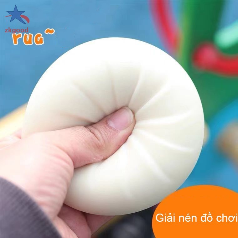 Bánh Bao Đồ Chơi Giảm Stress Bánh Bao Tiktok Giống Như Thật Có Kèm Khuôn Hấp Đồ Chơi Nắn Bóp Giúp Giảm căng thẳng cho trẻ em người lớn chất liệu TPR an toàn sức khỏe Dễ thương Bánh Bao Đồ Chơi Giúp Giảm Căng Thẳng