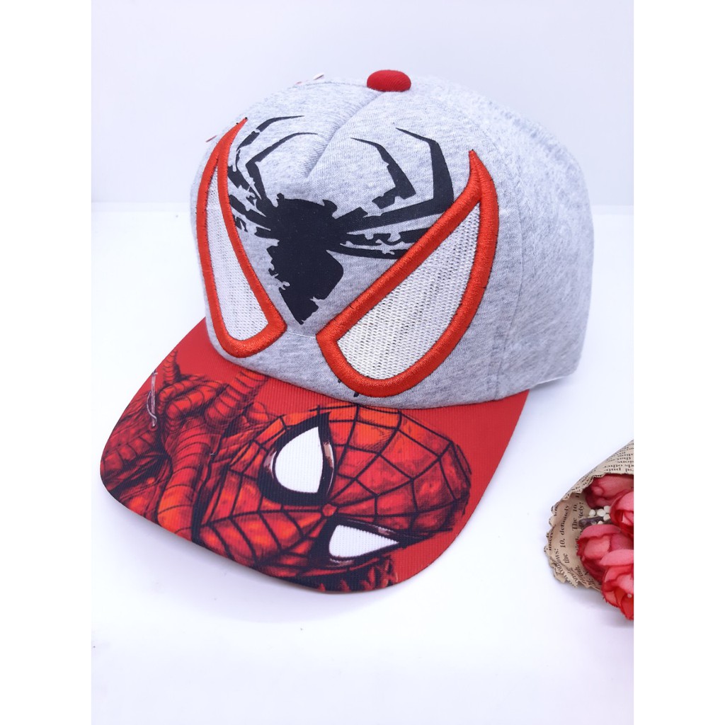 NÓN KẾT SIÊU NHÂN CHO BÉ TRAI TỪ 4 ĐẾN 10 TUỔI – IRON MAN - SPIDERMAN