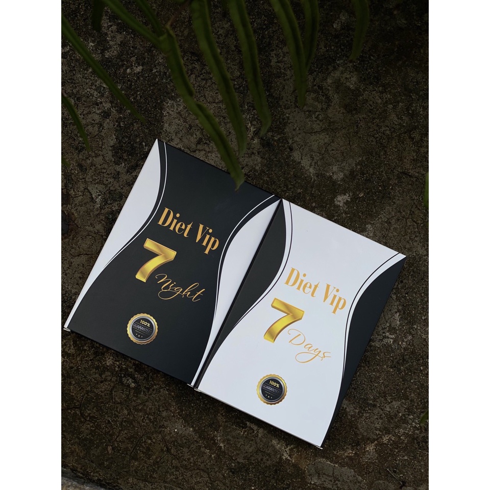 Viên Uống Giảm Cân Diet Vip 7 Days /Night Hỗ Trợ Giảm Cân Giảm Mỡ Cho Cơ Địa Khó Giảm Nhờn Thuốc