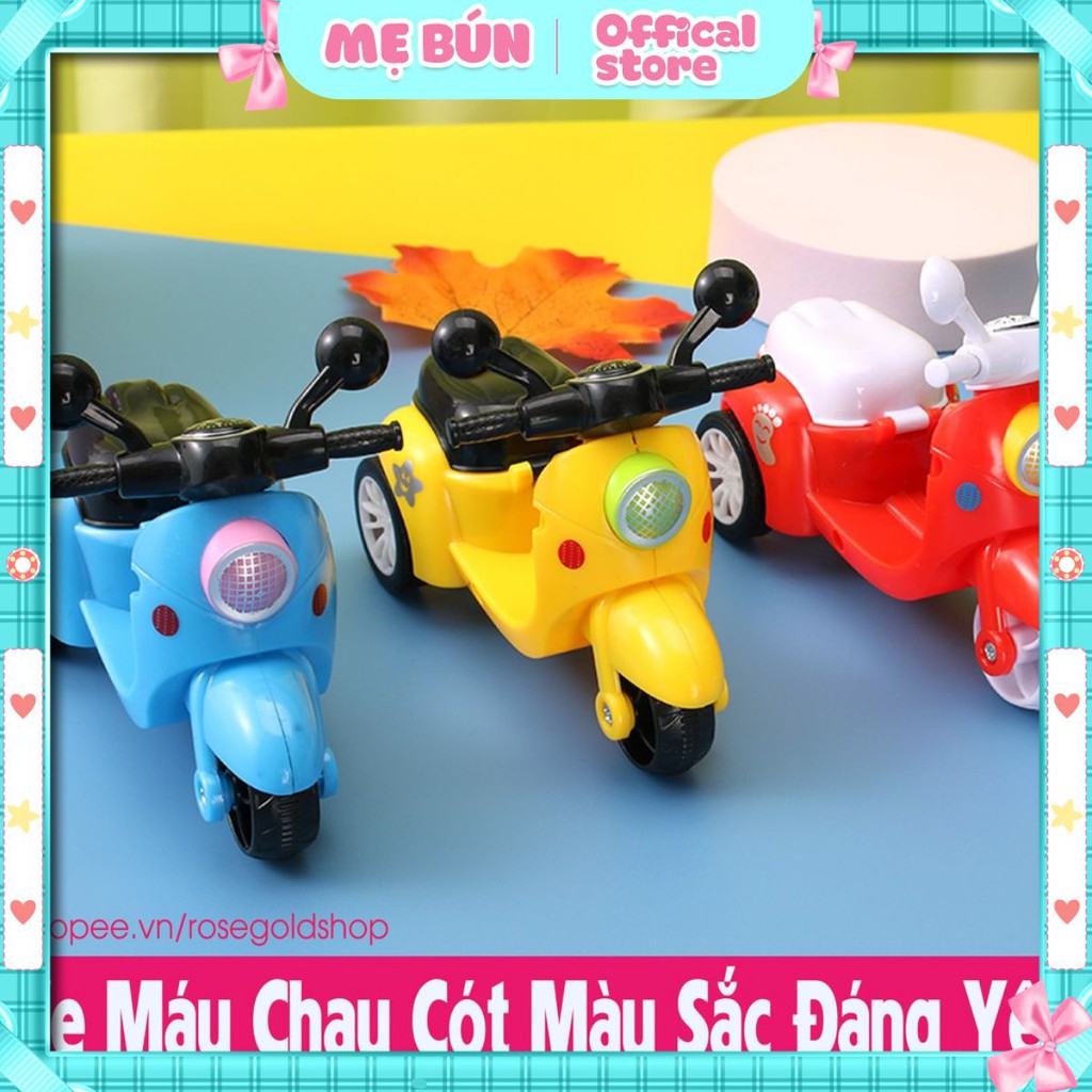 Đồ Chơi Mô Hình Xe Máy Chạy Cót Màu Sắc Đáng Yêu giá rẻ 🌺