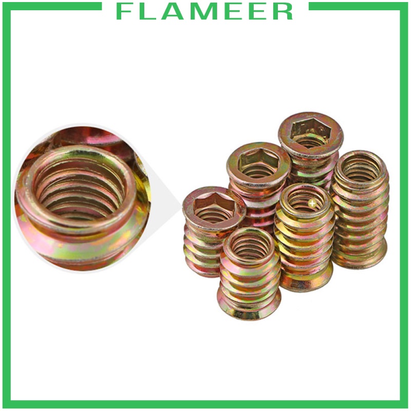 Bộ 10 Ốc Vít Lục Giác Bằng Gỗ M8X22