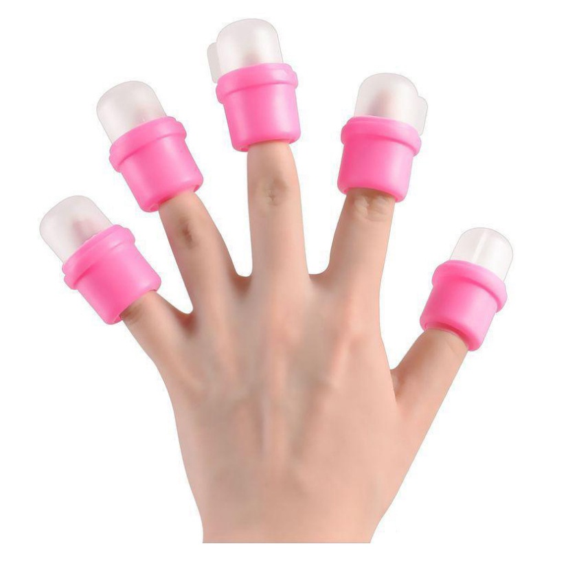 Set 10 Dụng Cụ Hỗ Trợ Xóa Sơn Móng Tay