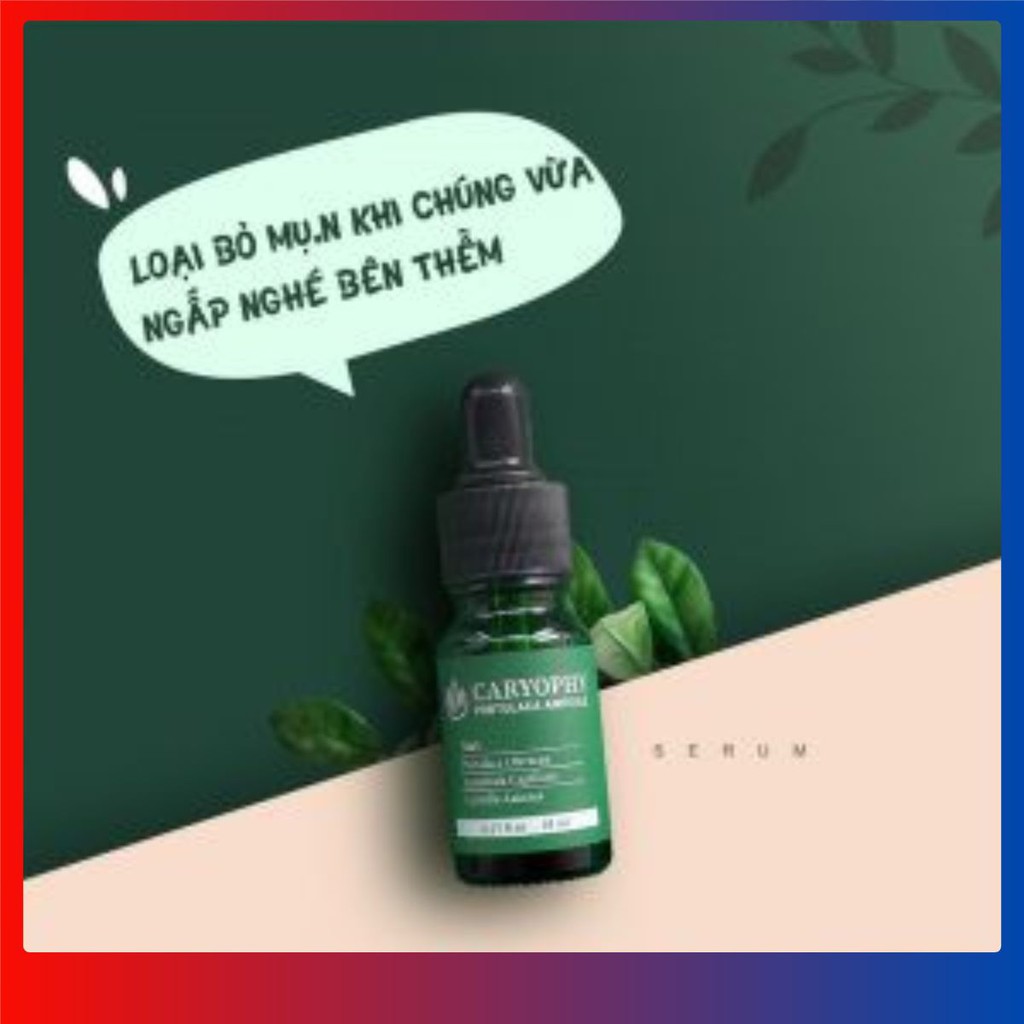 Serum Ngừa Mụn Caryophy 10ml - Ngăn ngừa mụn và thâm Caryophy Chính Hãng - Serum Mụn Ngăn Ngừa Mụn Ẩn,Mụn Đầu Đen 10ml