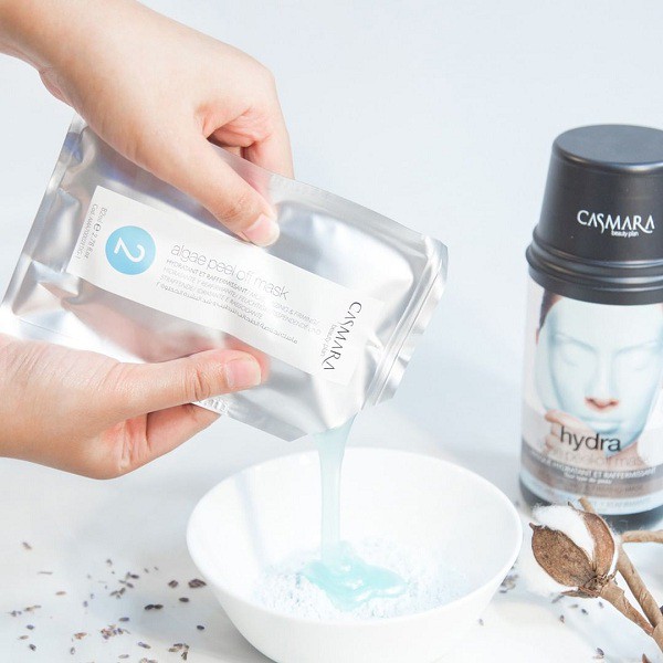 Mặt nạ cấp ẩm, nâng cơ Casmara Hydra Peel-off mask 2 cặp lõi