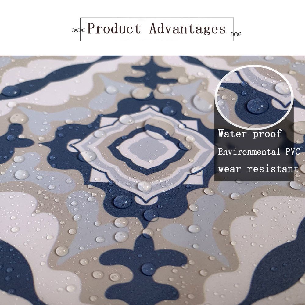 Bộ 10 Miếng Dán Trang Trí Tường Giả Gạch Chống Thấm Nước