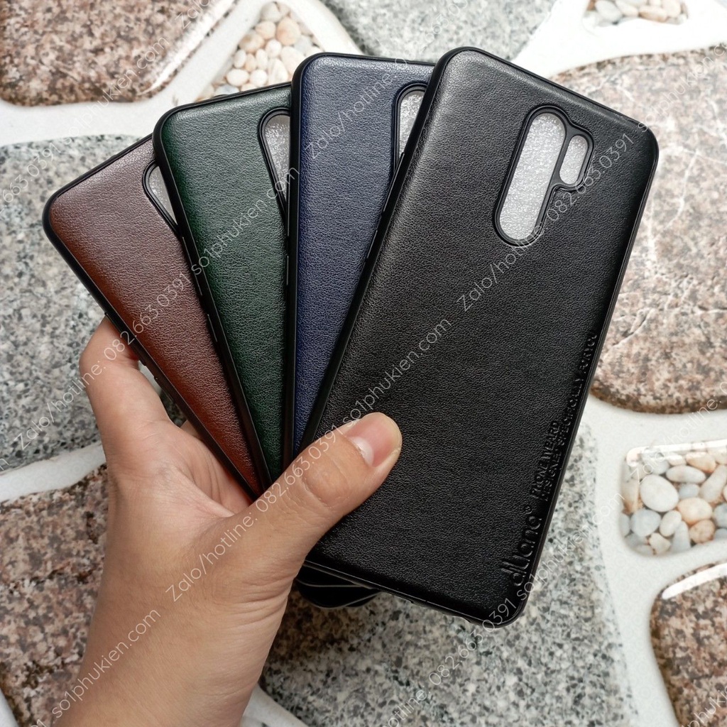 Ốp da Xiaomi Redmi 9 chất liệu da sang trọng bền đẹp