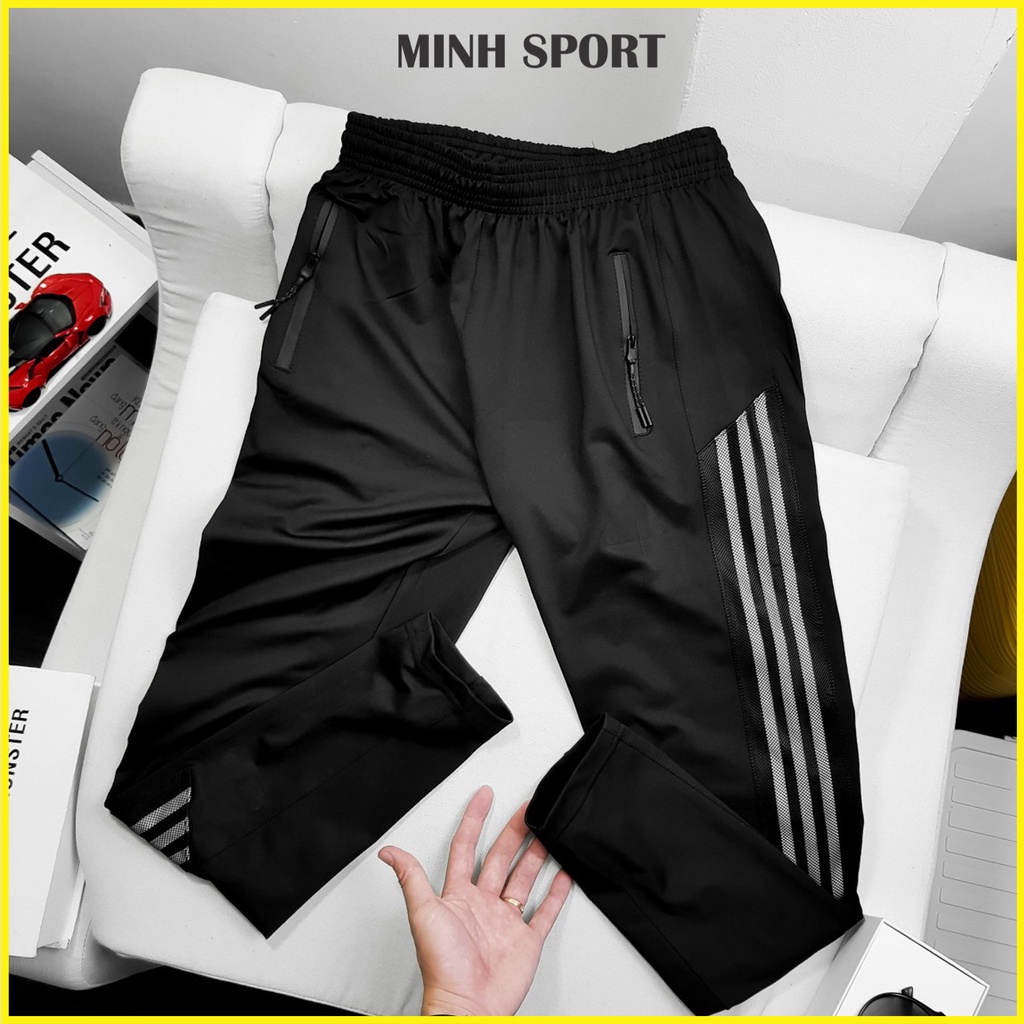 Quần Dài Thể Thao Nam Vải Thun Poly Cao Cấp, Có Bigsize, Mềm Mịn, Thoải Mái mã QUAN.20