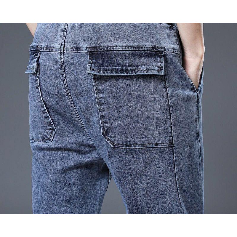 Quần Bò Nam, Quần Jeans Ống Đứng, Baggy Jean Nam Bigsize, Túi Hộp Ống Suông Rộng Hottrend 2021 (Mã X-01)