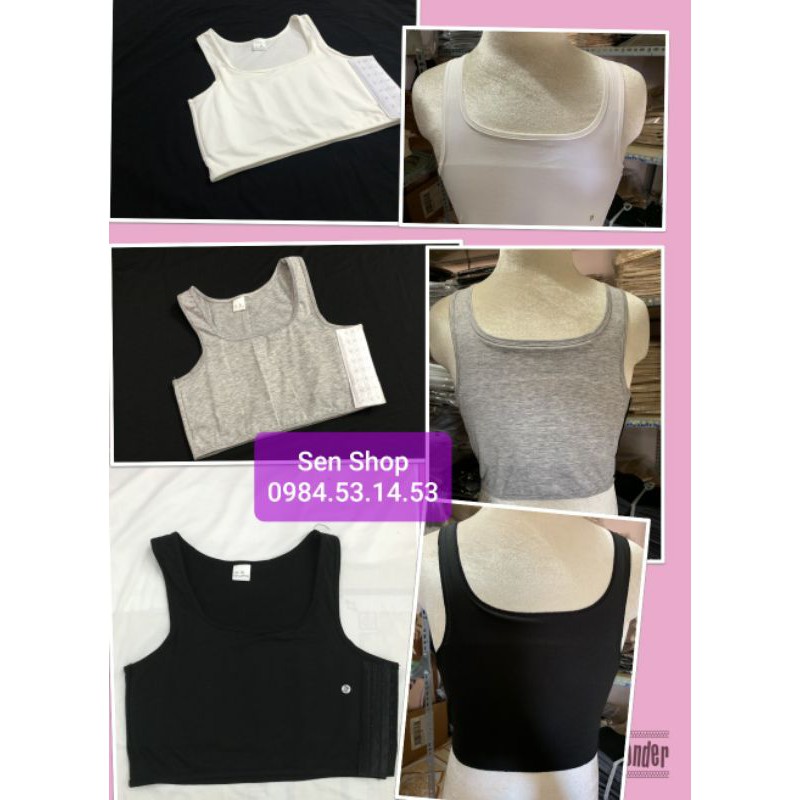 Áo nịt ngực TOMBOY SB TRANS (Combo 3 áo ngắn 300k) Free ship | BigBuy360 - bigbuy360.vn