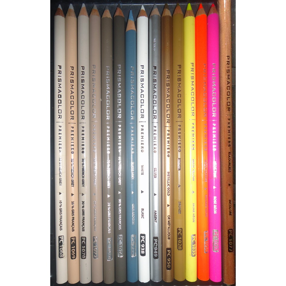 Bút chì màu Prismacolor Premier cao cấp hạng họa sĩ, màu sắc tươi sáng, đẹp rực rỡ, bán lẻ_8