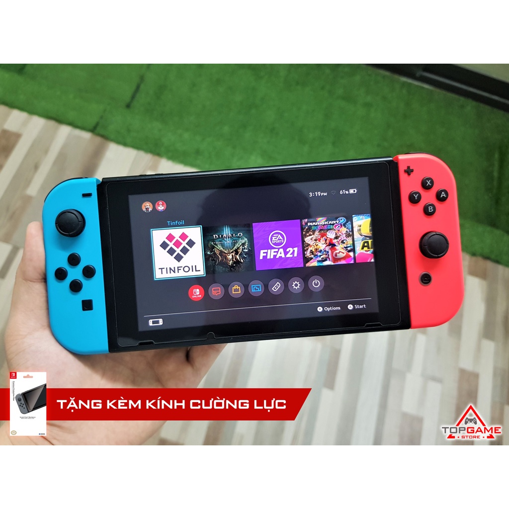 Máy game Nintendo Switch Hack V1 128GB [ 2nd full phụ kiện ]