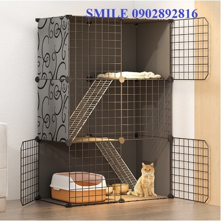 ( TẶNG BÚA ) COMBO CHUỒNG CHÓ MÈO CHIM THỎ SÓC THÚ CƯNG ĐA NĂNG