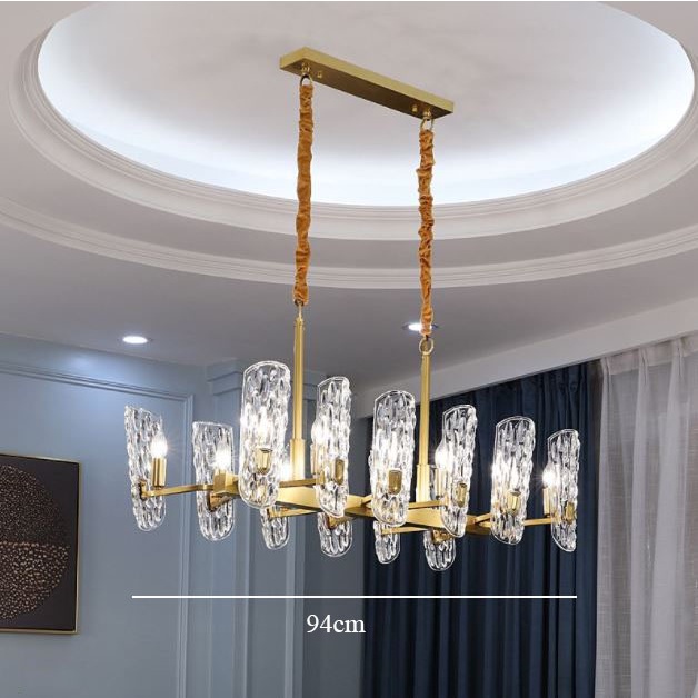 Đèn thả MONSKY TENPE pha lê hiện đại trang trí nội thất cao cấp.