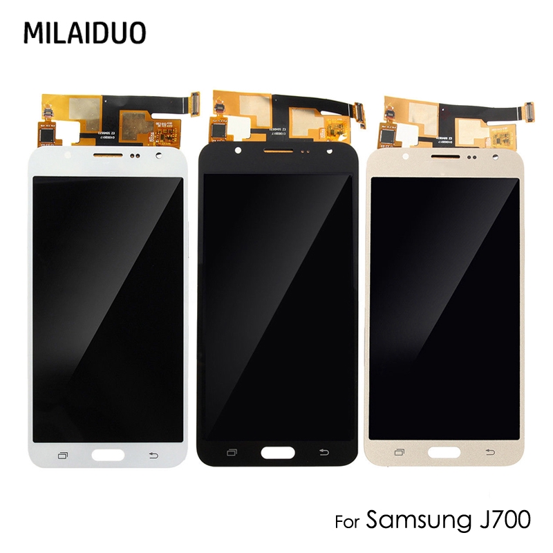 Màn Hình Cảm Ứng Lcd Thay Thế Cho Samsung Galaxy J7 2015 J700 J700F J700M J700H