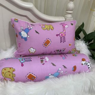 Gối ôm và gối nằm trẻ em muji coton 100%