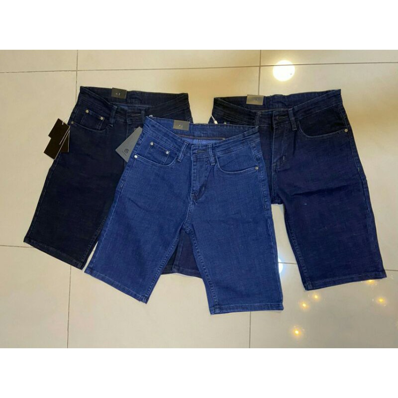 Quần Jean lửng cotton co giãn chất mềm mịn