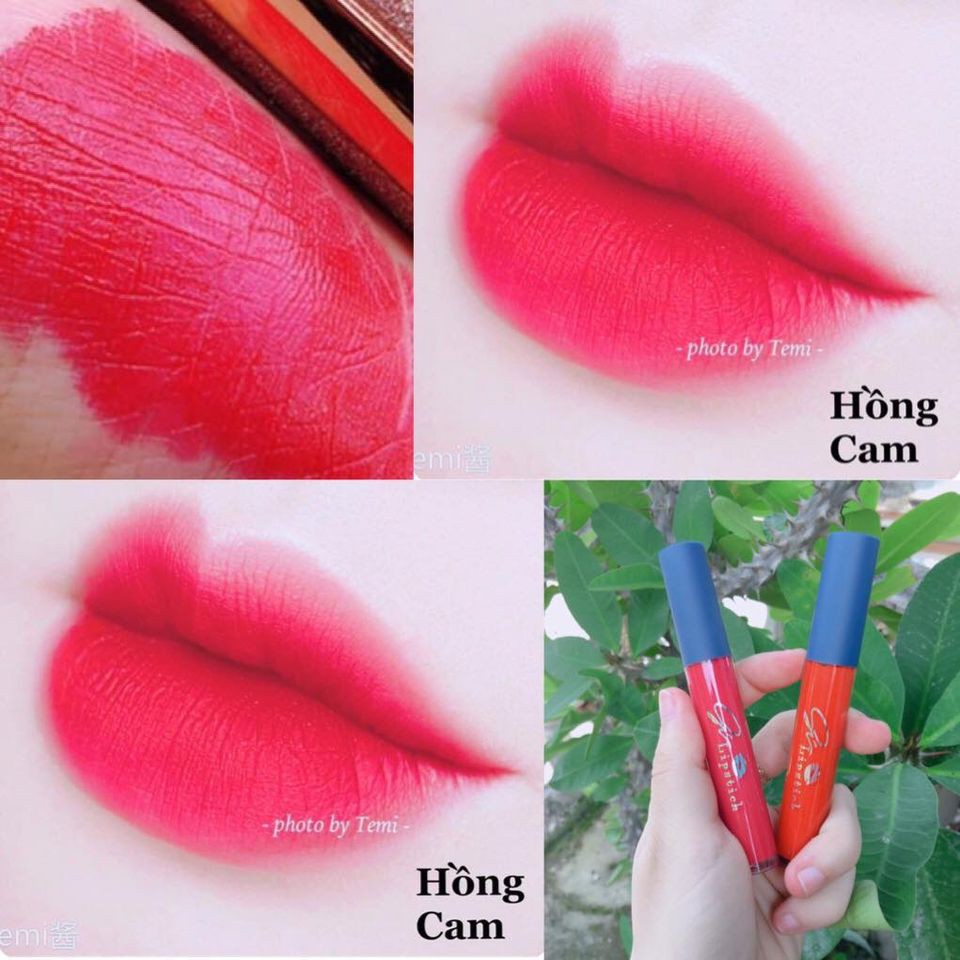 [SON NẮP XANH BLUE HOT HIT- FREESHIP TOÀN QUỐC ] Son Handmade Si Lipstick Siêu Lì, Mềm Môi,Bao Êm