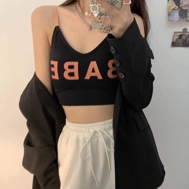 [ Rẻ vô địch ] Áo bra có đệm ngực freesize 38-65kg - Babe