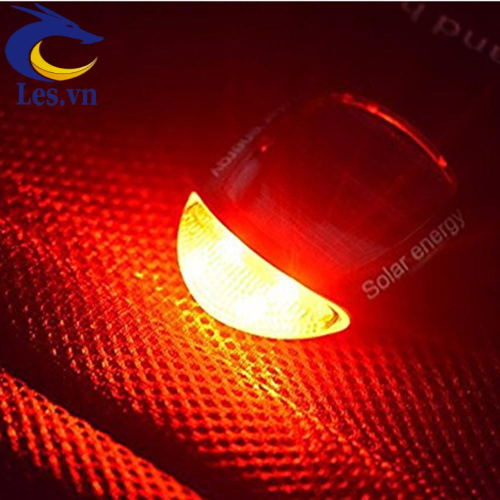 Đèn LED 2 Bóng Sử Dụng Năng Lượng Mặt Trời Cho Đuôi Xe Đạp