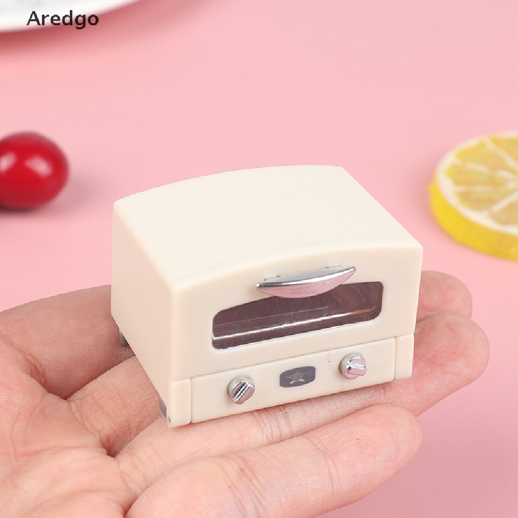 1 mô hình lò vi sóng mini tỉ lệ 1:12 trang trí nhà búp bê