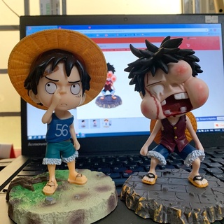 Mô hình nhân vật luffy mũa rơm biểu cảm onepiece