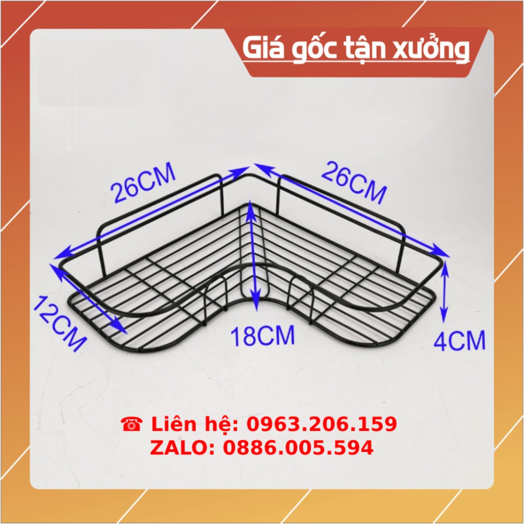 Kệ góc Giá đỡ treo dán góc tường