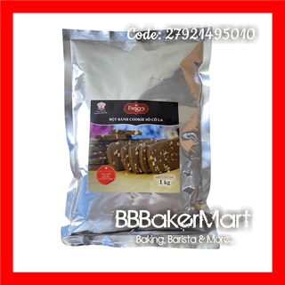 Bột trộn sẵn làm bánh cookie chocolate hiệu fancy - gói 1kg